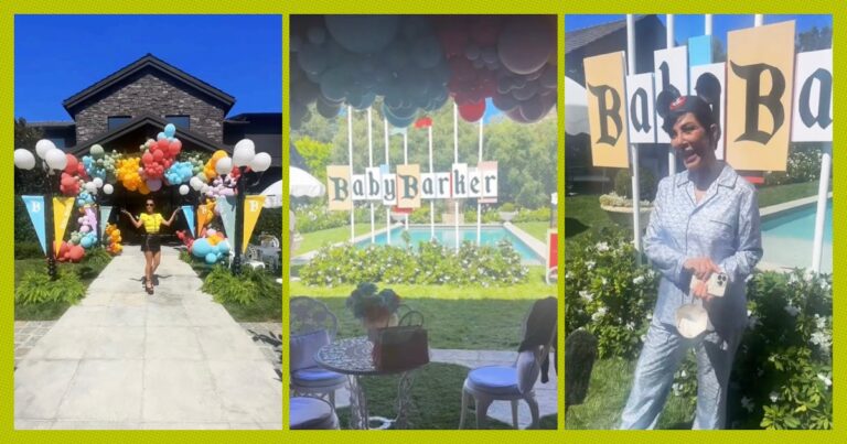 Inside Kourtney Kardashian’s Over-The-Top Disney-Themed Baby Shower