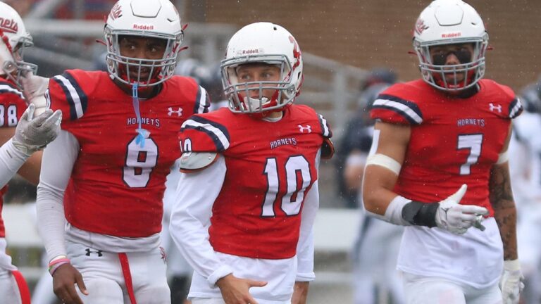 Junior at Division III school becomes first woman non-kicker to appear in college football game