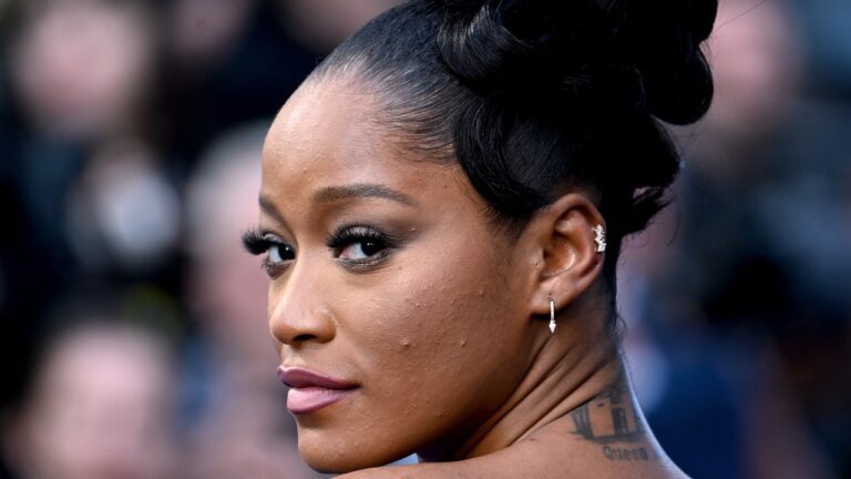 Keke Palmer’s Flipped-Out Baby Hairs Are the Star of Her Slick, Low Ponytail — See Photos