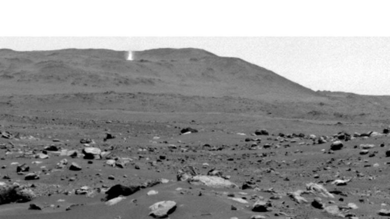 NASA’s Perseverance rover spots dust devil on Mars (video)