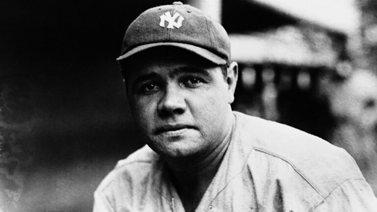 On this day in history, September 24, 1943, Babe Ruth plays his last game for the New York Yankees