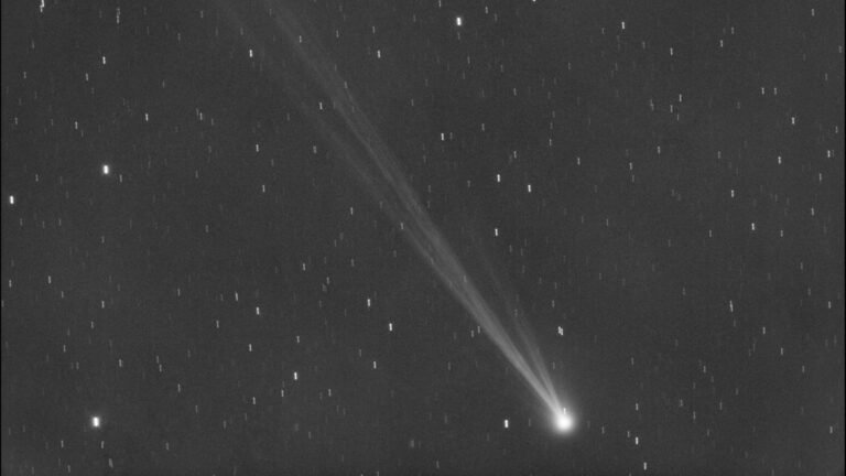 See Comet Nishimura get its tail blown off by a solar storm (photos)