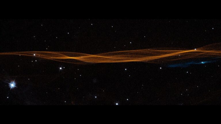 Time-lapse video shows a supernova’s aftermath ballooning into space