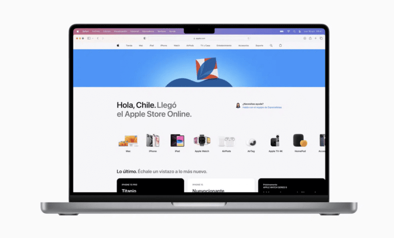 Apple.com in Chile officially launches