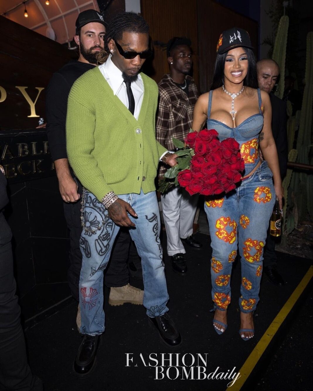 Cardi B Celebrates Offset’s New Album In His Collab With Denim Tears ...