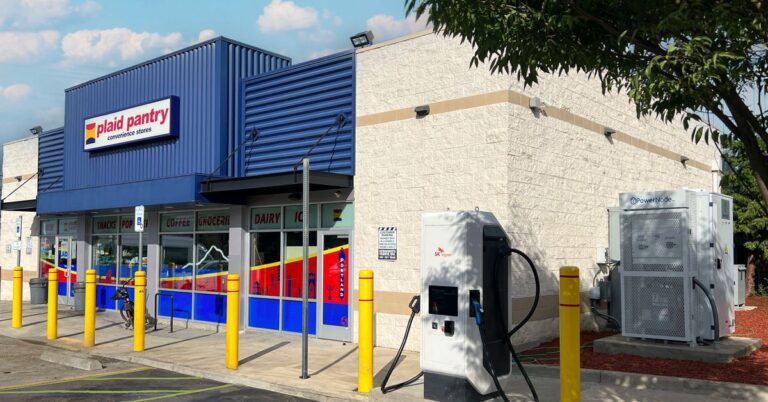 Electric Era’s EV charging station system design might attract gas station owners