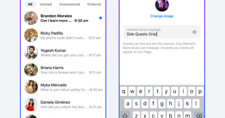 Meta’s ‘broadcast channels’ are coming to Facebook and Messenger