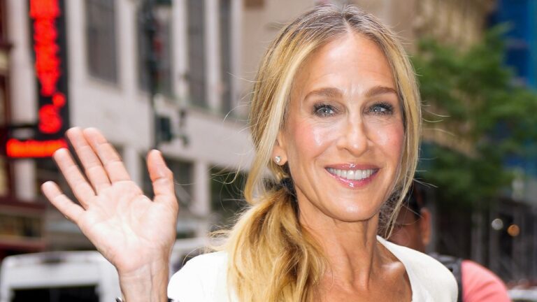 Sarah Jessica Parker’s Hair Bow Is Even Longer Than Her Dress — See Photos