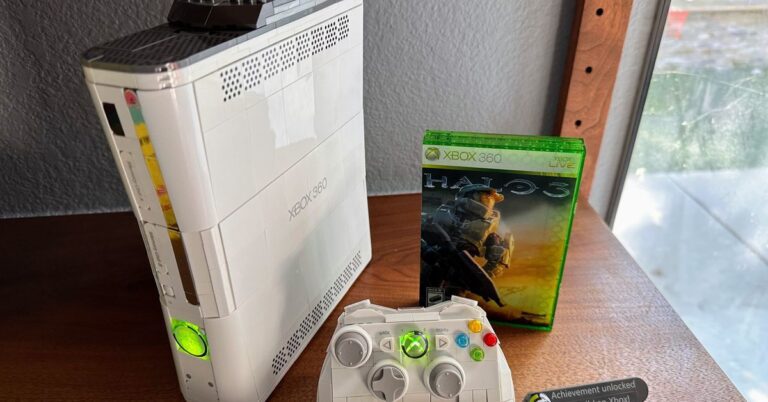 We reviewed the $150 Xbox 360 made of Lego-like Mega bricks