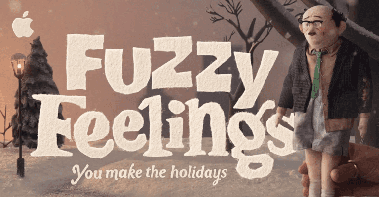 Apple holiday ad ‘Fuzzy Feelings’ goes online