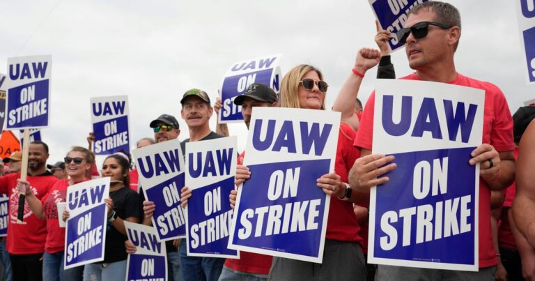 Auto Workers Approve Ford, GM And Stellantis Contracts