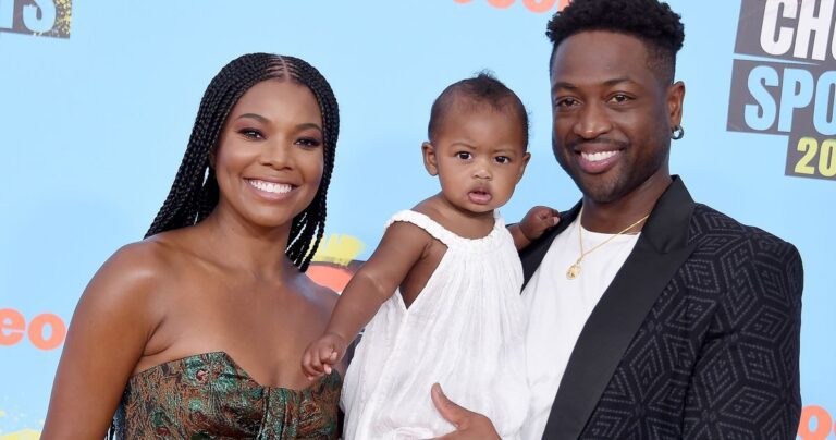 Dwyane Wade Gets Makeover From Daughter Kaavia