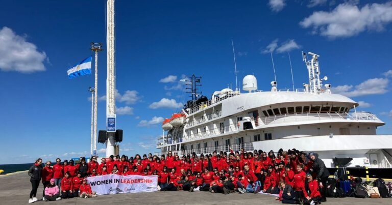 Inside a historic trip to Antarctica, crewed by over 100 women scientists