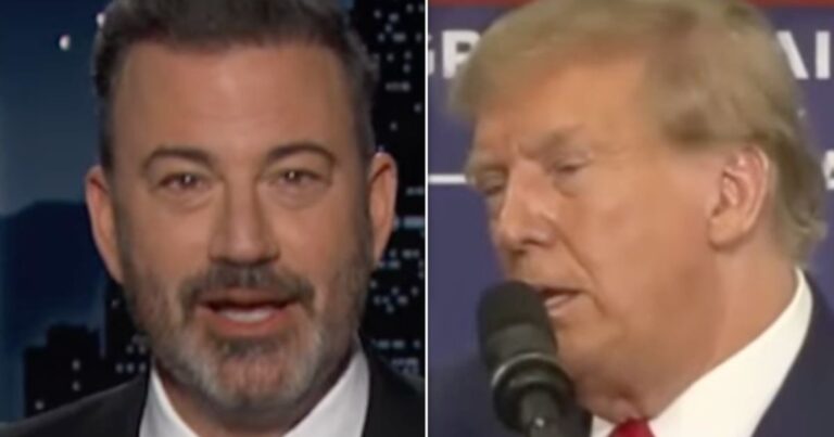 Jimmy Kimmel Spots Wildest Part Of Trump’s Latest ‘Golden Showers’ Tangent