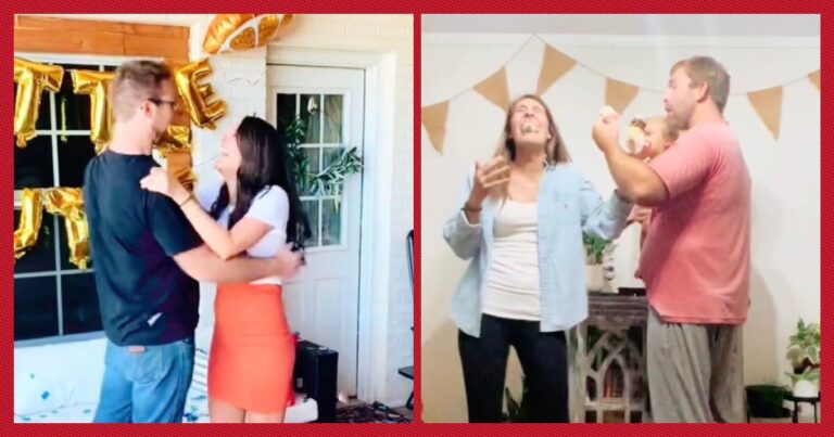 Mom Shows How To Handle “Gender Disappointment” At Her Reveal Party