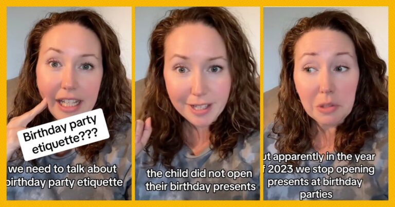 Mom Vents About How Kids Don’t Open Presents At Birthday Parties