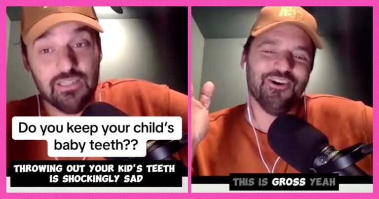 Viral Podcast Clip Sparks Debate About Keeping Kid’s Baby Teeth