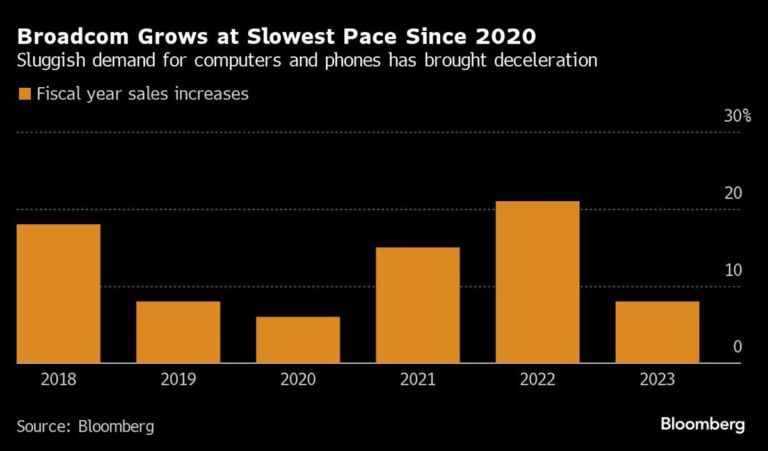 Broadcom CEO Expects AI Windfall Even as Sales Growth Slows