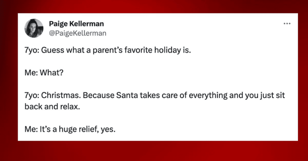 Funny Tweets From Parents About Santa