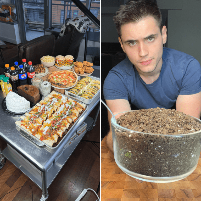 Man goes viral for taste testing last meals of notorious death row inmates