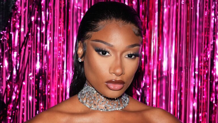 Megan Thee Stallion’s Curly Bangs Are Back, This Time in a New Color — See Photos