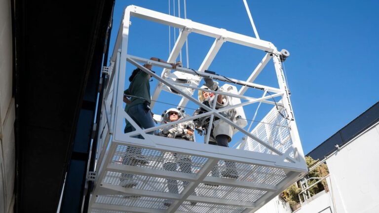 NASA astronauts test SpaceX Starship elevator for future moon landings