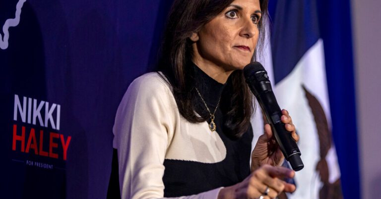 Nikki Haley’s Civil War Uproar Risks Eroding a Moderate Coalition