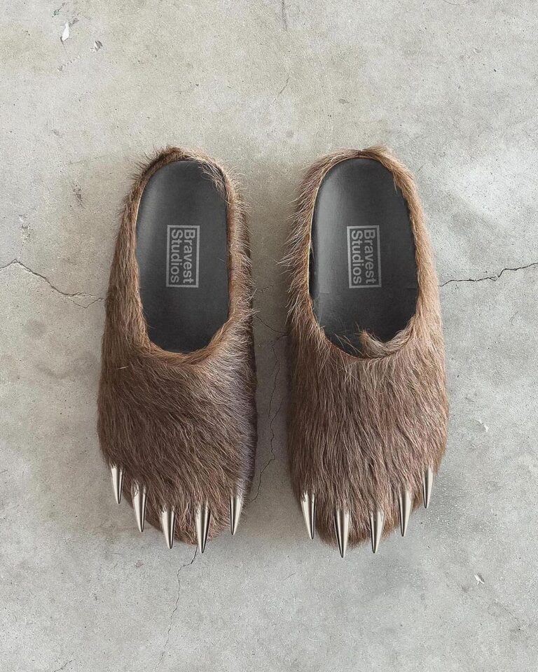 A Fashion Bomb Accessory Moment: ‘Bravest Studios ‘ Released Their Latest Bear Claw Mule With Metallic Claws