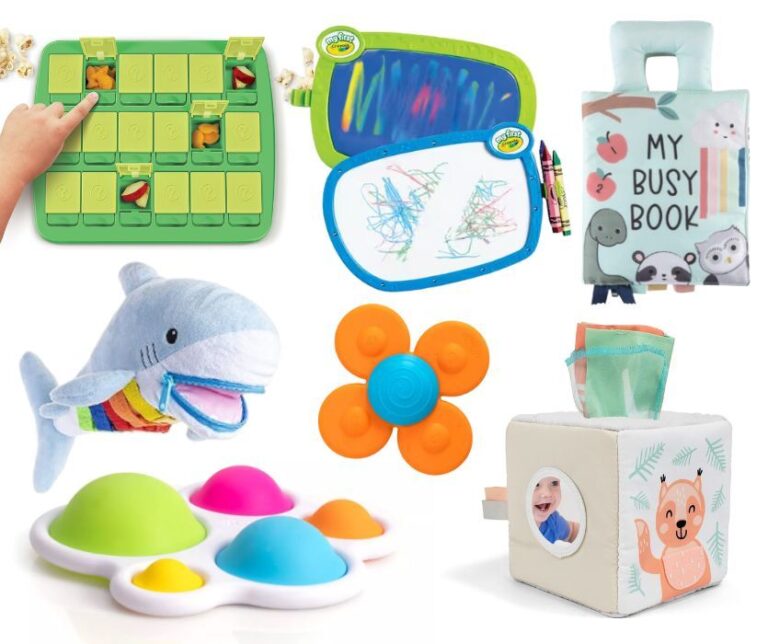 Best Toys to Occupy a Baby or Toddler on a Flight