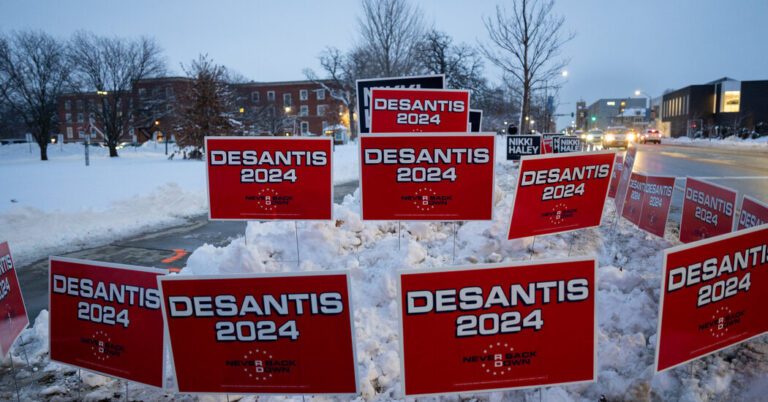 DeSantis Super PAC Begins Layoffs as He Shifts Focus to South Carolina