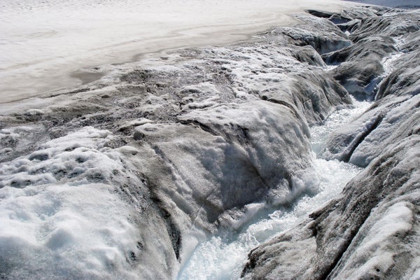 Glacier Meltwater Destroys Precious Climate Data in the Alps