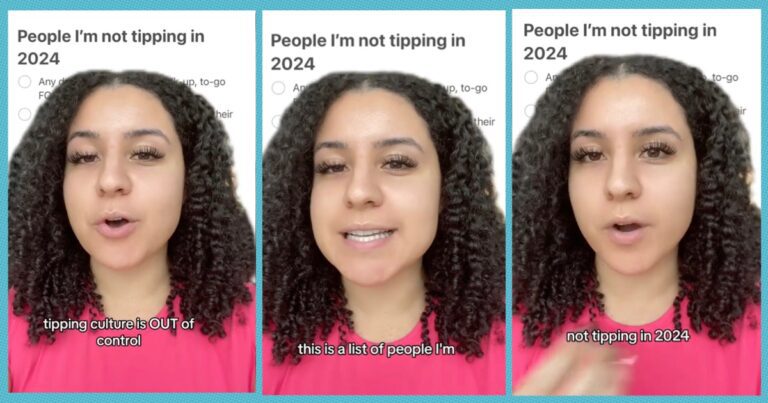 Woman Shares Services She’s Done Tipping For In 2024