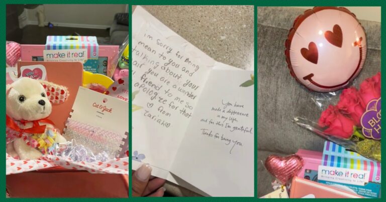 A Mom Made Her Daughter Assemble A Bullying Apology Gift