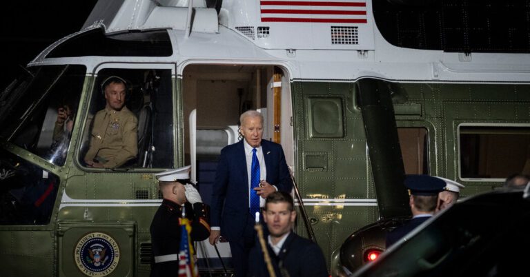 Biden Cautions Netanyahu on Ground Offensive in Southern Gaza