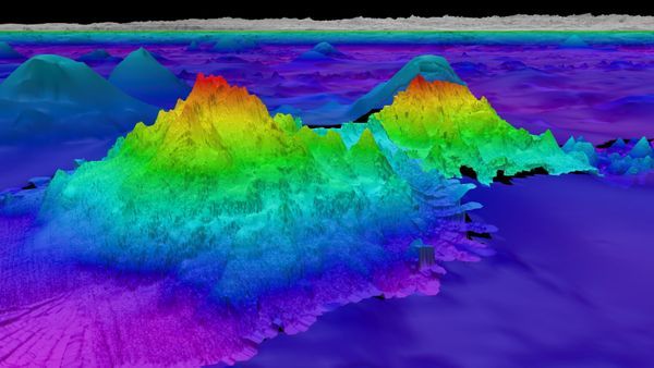 Gravitational anomalies reveal seamount 3 times the height of world’s tallest building