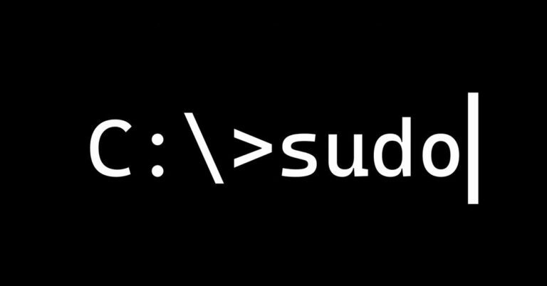 Microsoft is bringing Linux’s sudo command to Windows 11