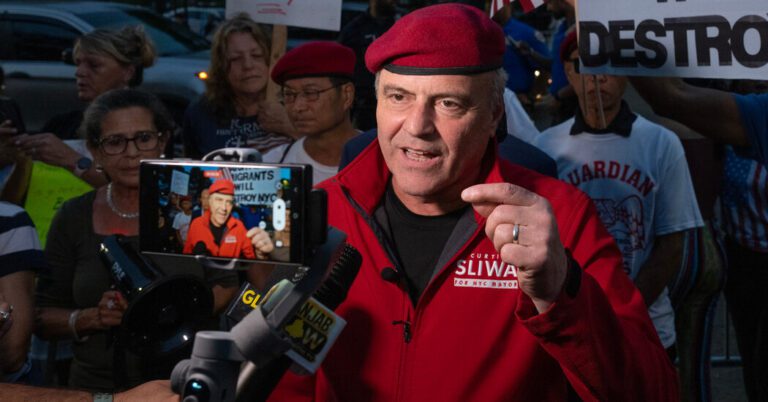 On Live TV, Guardian Angels Tackle Man Sliwa Misidentified as Migrant