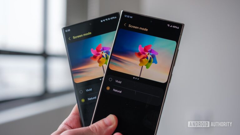 Samsung’s next Galaxy S24 update may let your manually adjust screen vividness