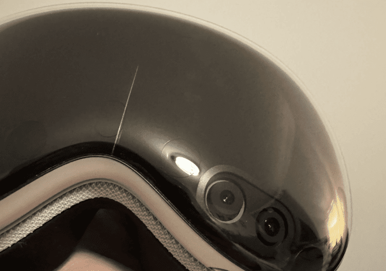 Vision Pro owners report hairline crack issue