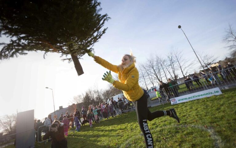 Woman loses £650K spinal injury claim after being pictured winning Christmas tree throwing contest