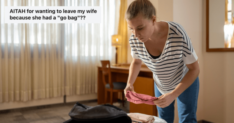 A Husband Is Considering Divorce After Finding His Wife’s “Go Bag”