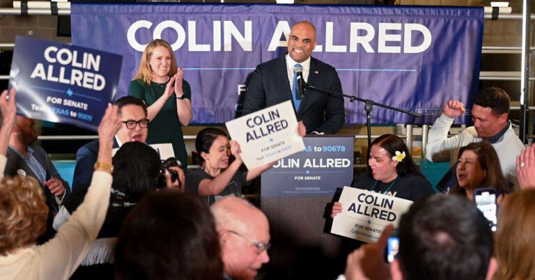 Colin Allred Wins Texas Democratic Senate Primary to Take On Ted Cruz