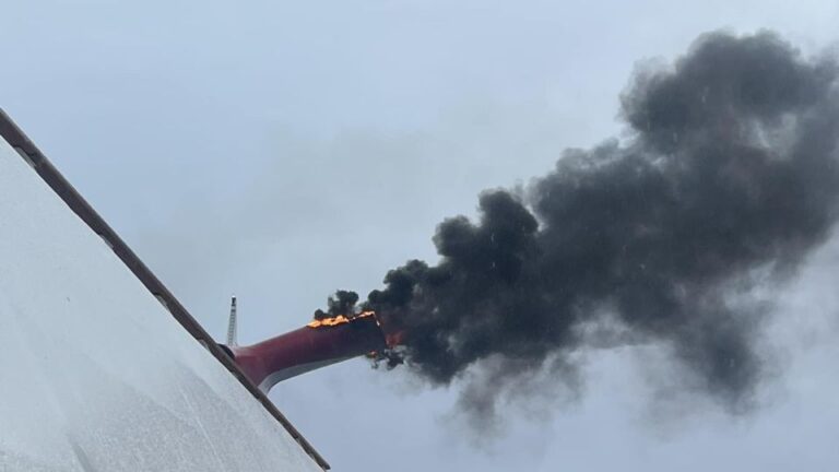 Fire extinguished on Carnival Freedom cruise ship after witnesses reported possible lightning strike