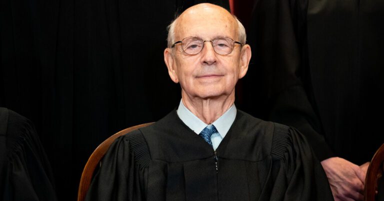 Former Justice Breyer Says He Is Open to Supporting a Supreme Court Age Limit