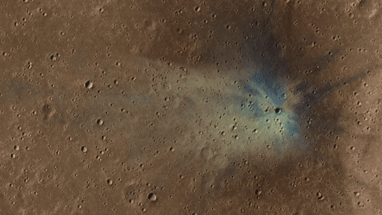 Giant Mars asteroid impact creates vast field of destruction with 2 billion craters