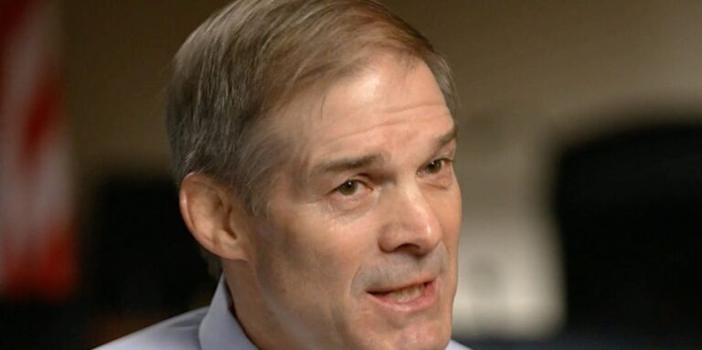 Jim Jordan Gets Flustered As Simple Question Turns Awkward On ’60 Minutes’