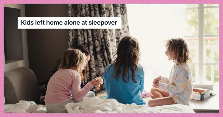 Mom Upset After 8-Year-Old Was Left Home Alone During A Sleepover