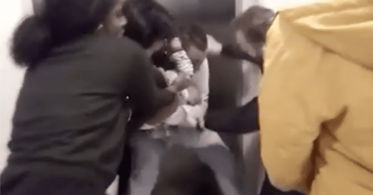 Police Officers Used Stun Gun on Migrant Holding Toddler, Video Shows