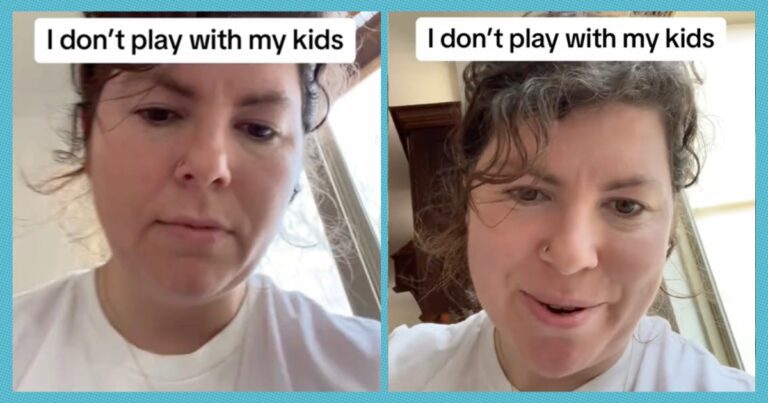 This Mom Has Never Played With Her Kids & Says She’s Better Off For It