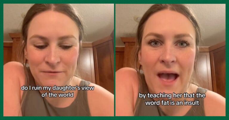 This Mom Wonders If She Should Teach Her Kid That Saying “Fat” Is An Insult